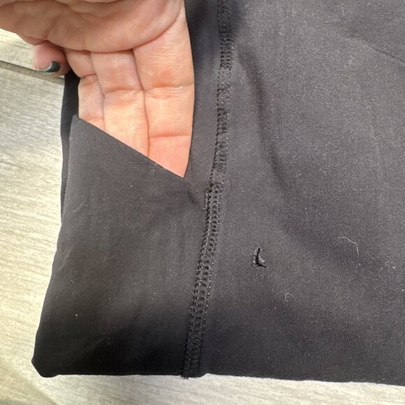 Lululemon Womens Black Leggings Size 4 With 30" Inseam - Picture 5 of 9